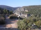 Caunes Minervois, chemin de marbre